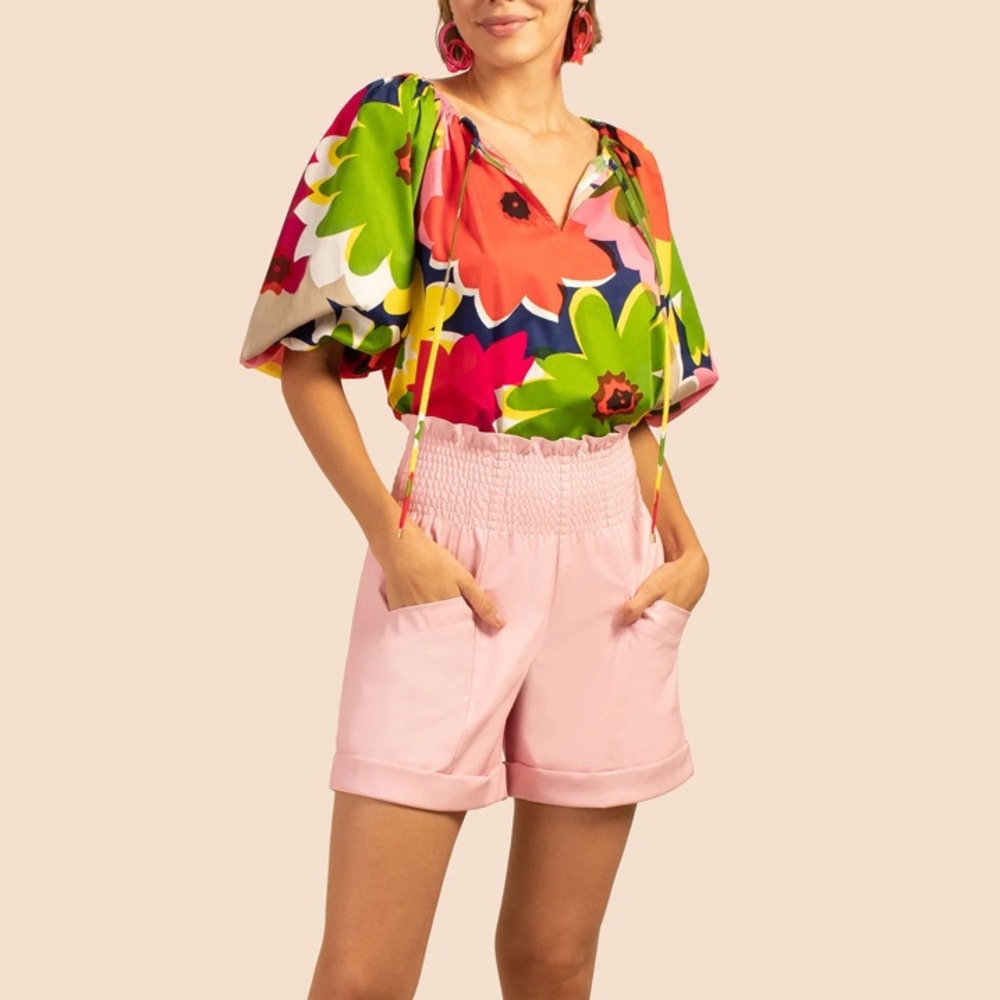 Trina Turk pink baristo shorts NWOT